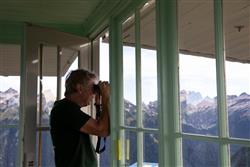 Russ Dalton at the Miners Ridge Lookout