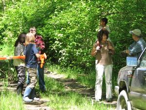 Volunteers at Cumberland Clearing Trail in 2013