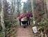Paul Johnson helping maintain trails at Guemes Mountain.
