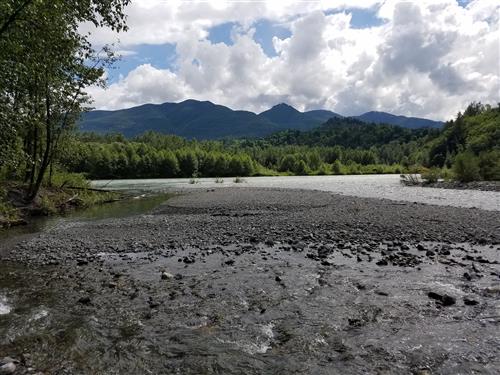 Jackman Creeks flows into Skagit River