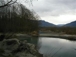 Lyman Slough in the early winter